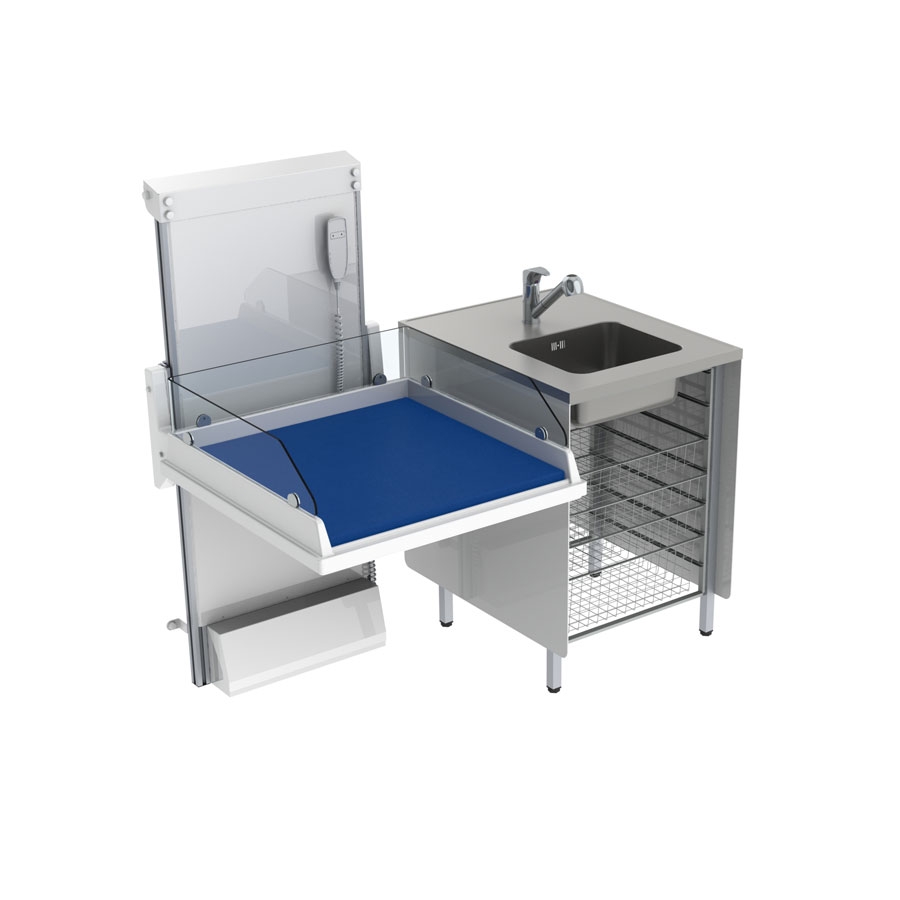 Height Adjustable Baby Changing Table 334 080 Height Adjustable