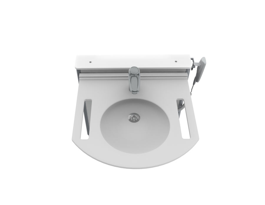 Electric height adjustable washbasin - BASICLINE 415-15
