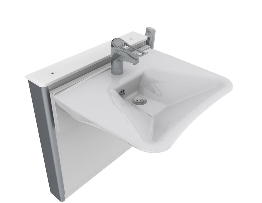 Electric height adjustable washbasin - BASICLINE 415-01