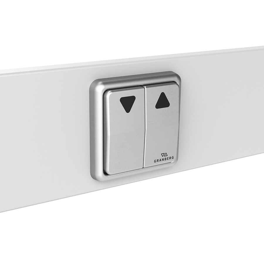 Manöverknapp med kabel, ALU-design - Väggskåpslyftare