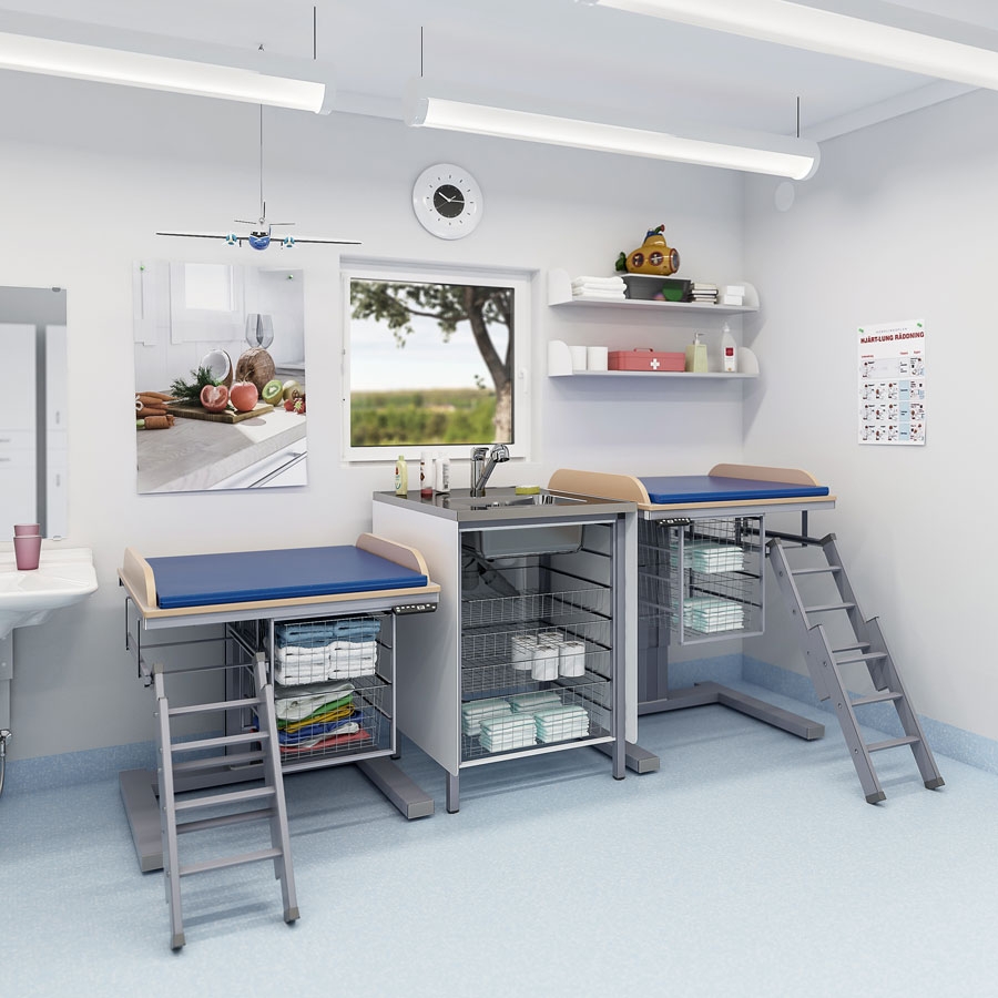 Height Adjustable Changing Table Granberg 332